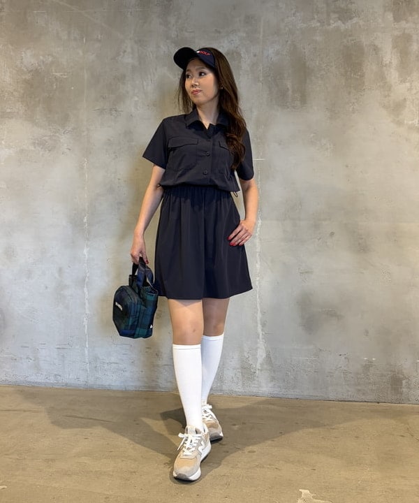 BEAMS GOLF | ORANGE LABEL / ストレッチ シャツワンピース(撥水・接触