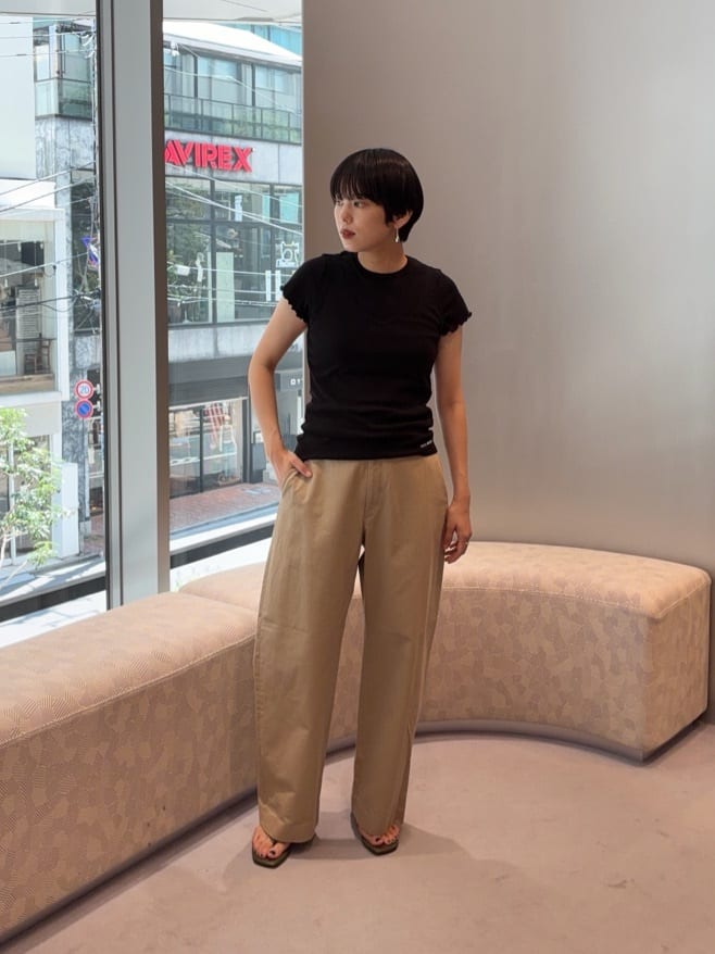 6 BEAUTY&YOUTH UNITED ARROWSコットンチノパンツ BEAUTY&YOUTH UNITED ARROWS（ビューティーアンドユースユナイテッド