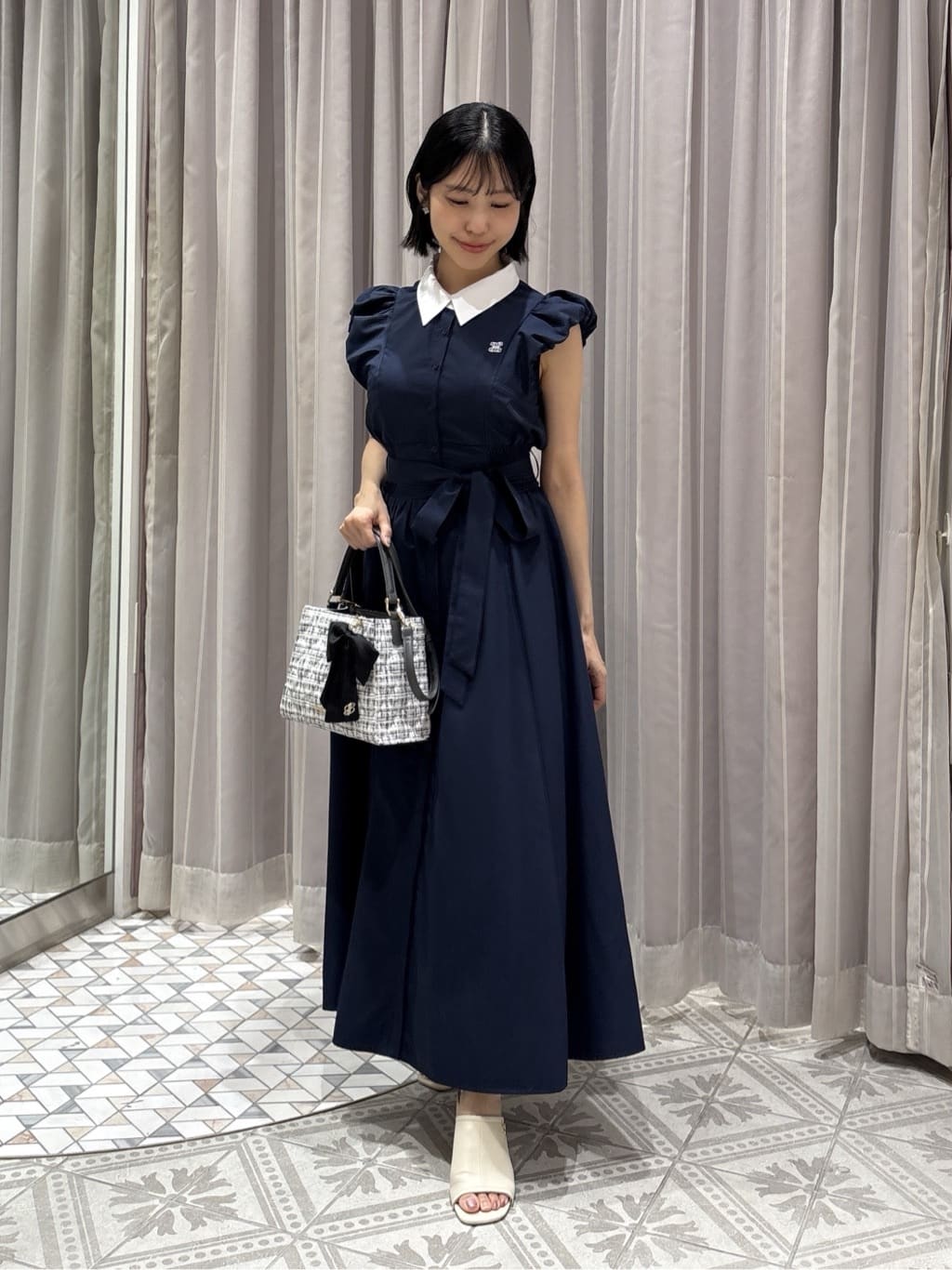 JILL by JILL STUART | 袖バルーンシャツワンピース | Rakuten Fashion