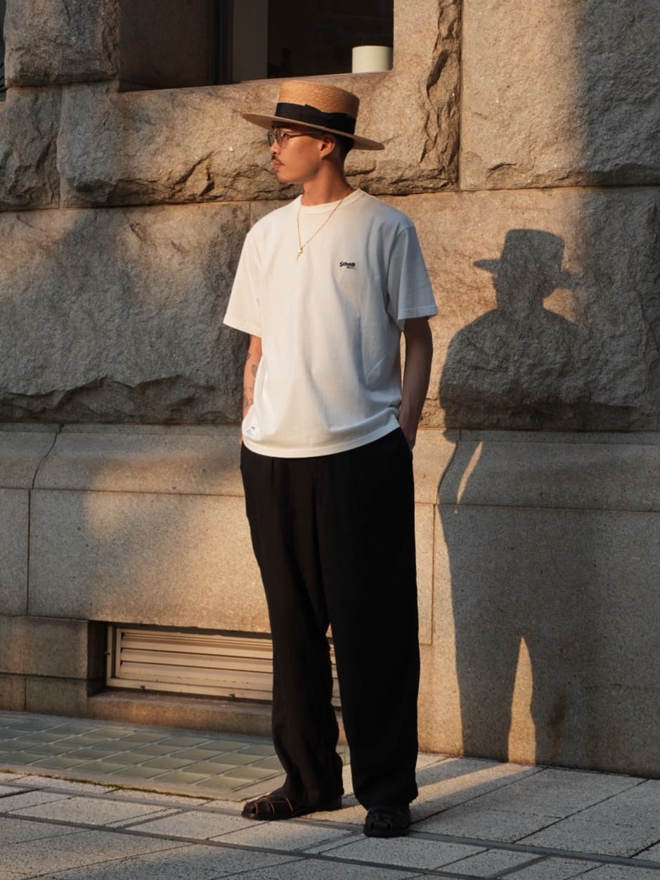 Schott | LINEN TROUSERS/リネン トラウザー | Rakuten Fashion(楽天