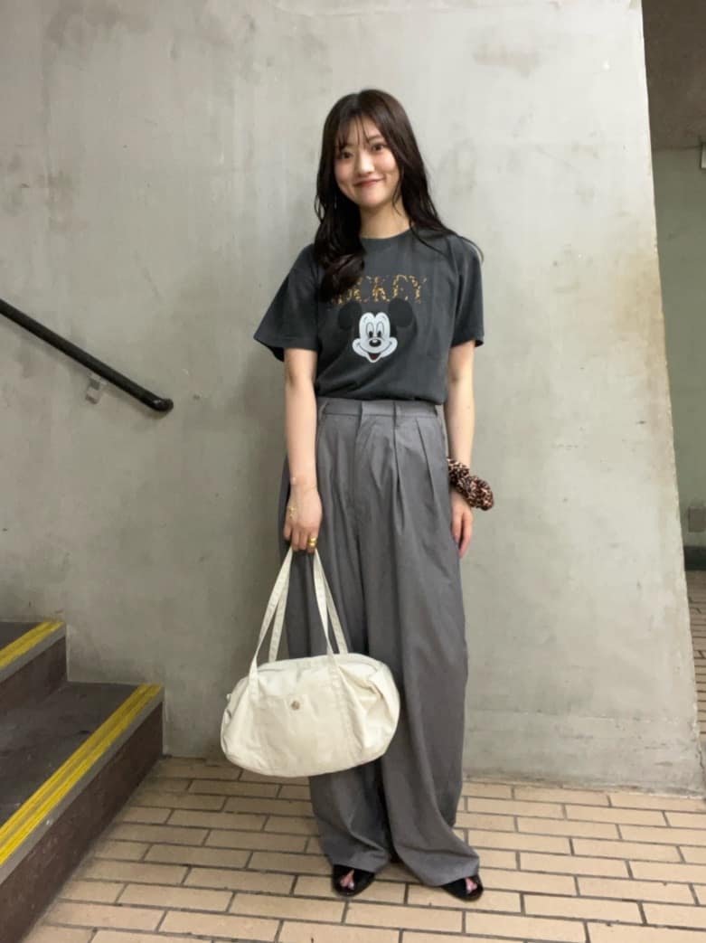 FREAK’S STOREのロゴ刺繍 ギャザー ボストンバッグ 限定展開を使ったコーディネートを紹介します。｜Rakuten Fashion(楽天ファッション／旧楽天ブランドアベニュー)7367109