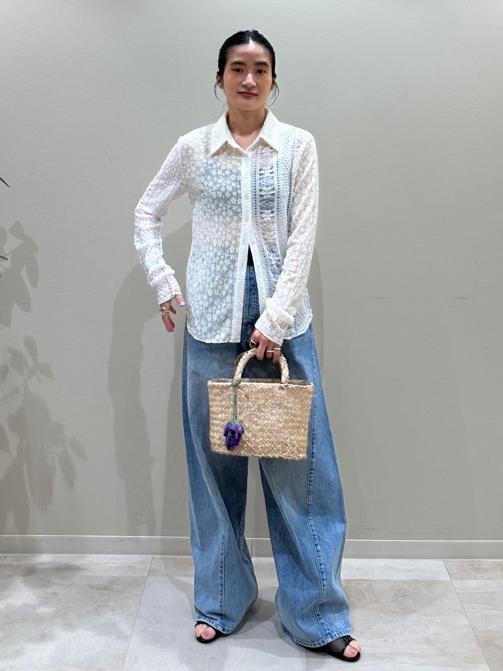 FREAK'S STORE | シンチバックデニムパンツ | Rakuten Fashion(楽天