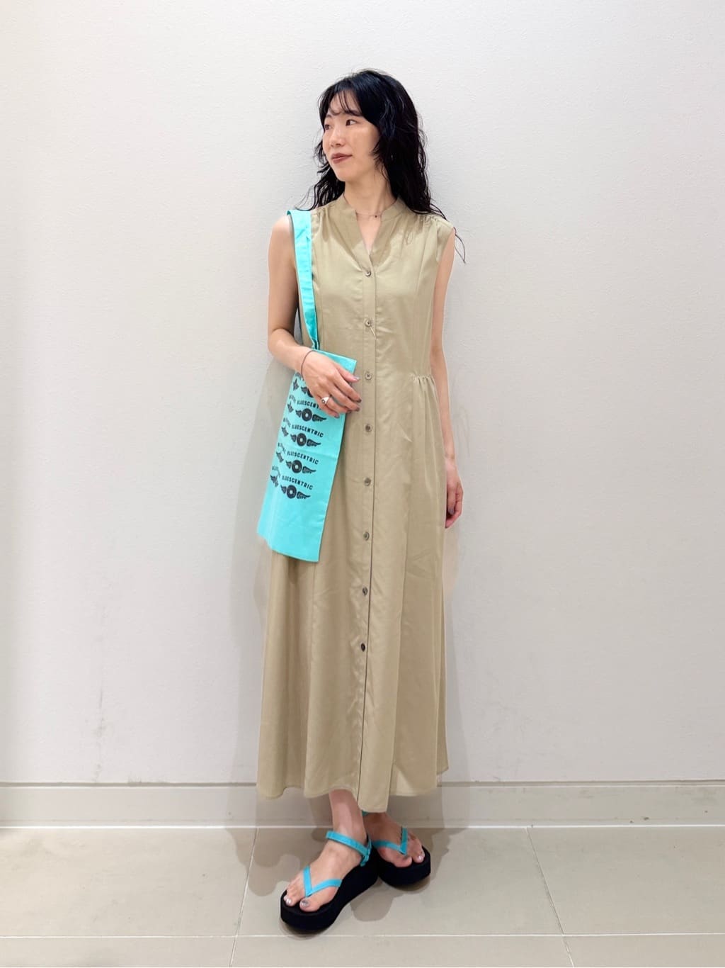 UNITED ARROWS LTD. OUTLET | サイド切り替え ノースリーブ ワンピース