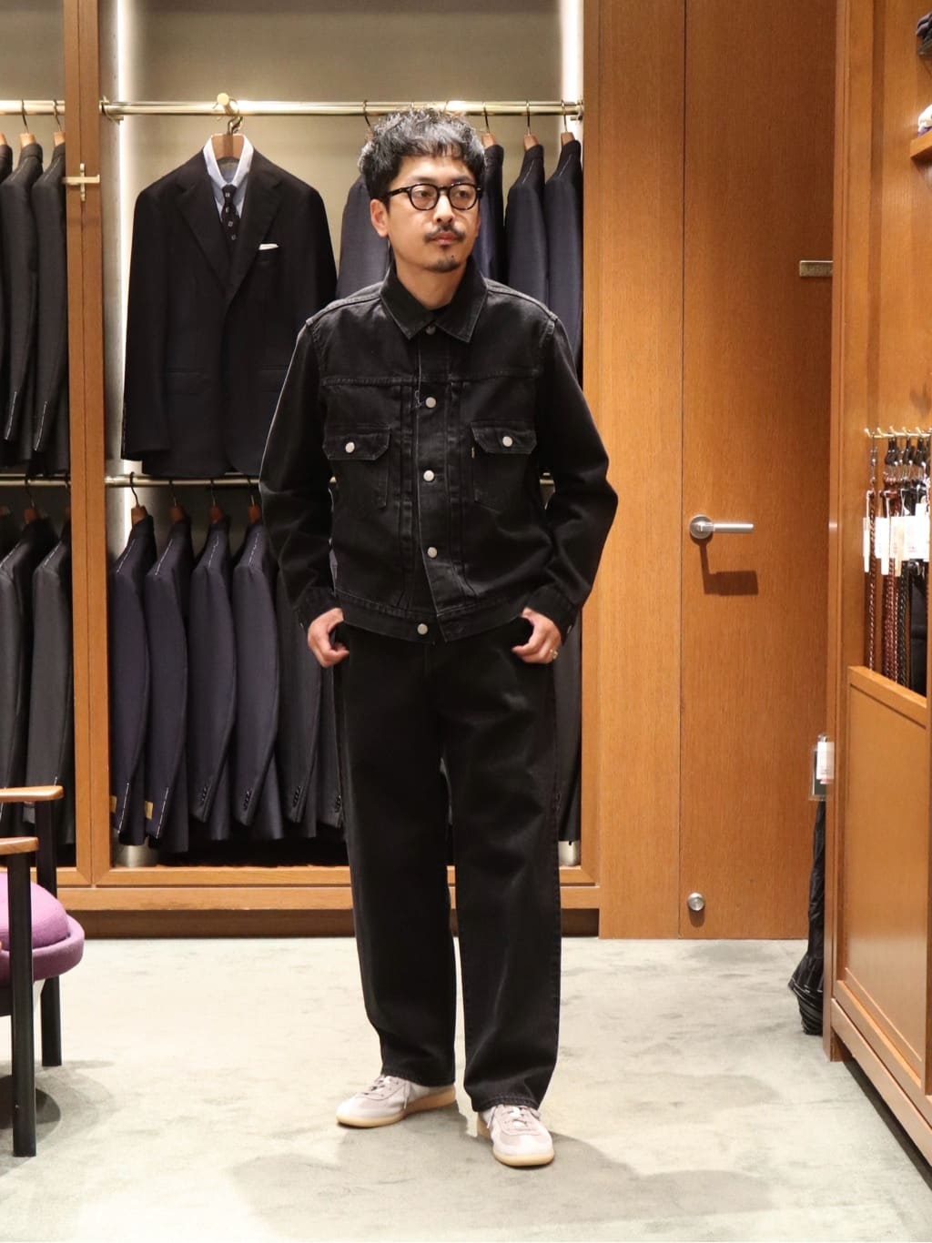UNITED ARROWS | <SCYE BASICS>TYPE2/ブラック デニムジャケット