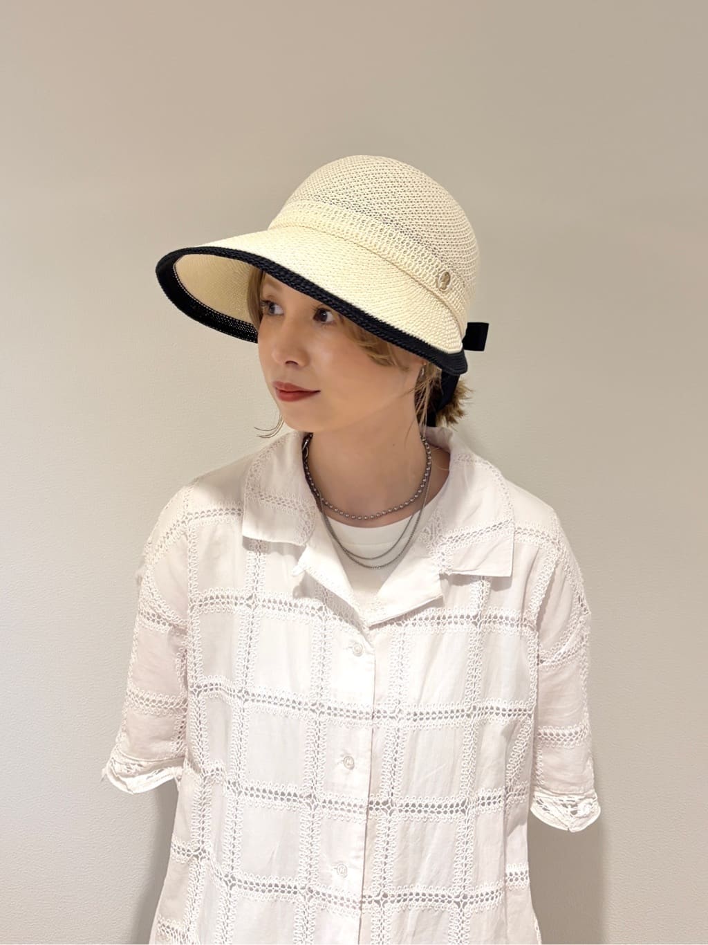 OVERRIDE | Chapeau d' O TM Wide Visor Cap / シャポードオー