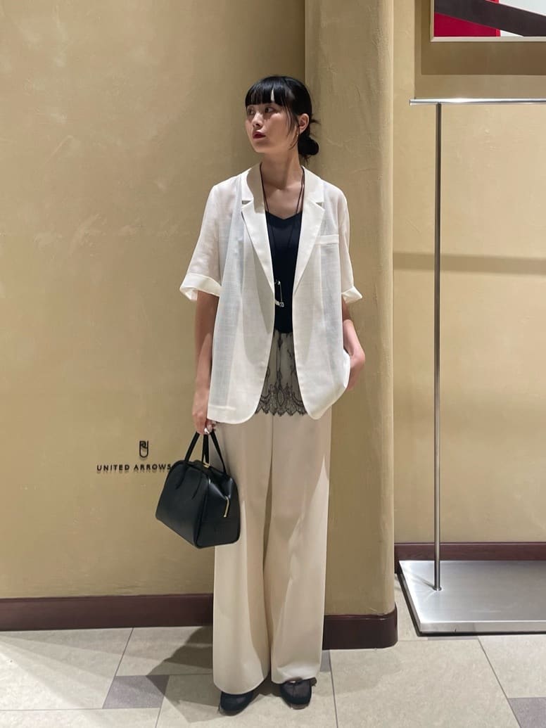 ＜conte＞アサライク カラミ ジャケット conte＞アサライク カラミ ジャケット