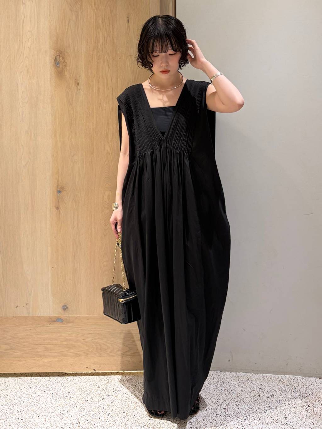 Curensology | コットンサテンタックオールインワン | Rakuten Fashion