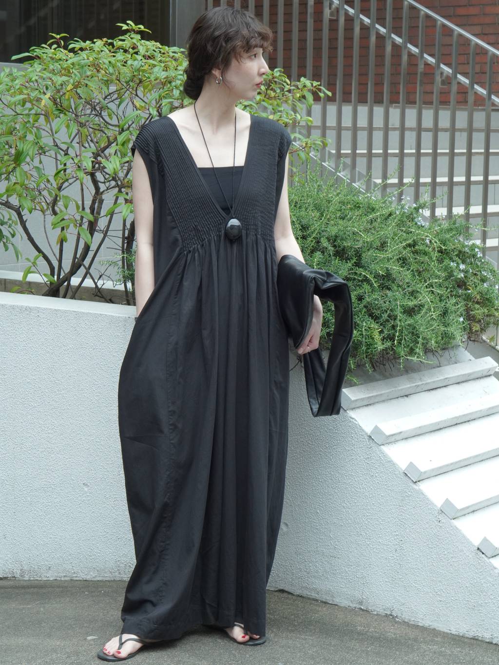 Curensology | コットンサテンタックオールインワン | Rakuten Fashion