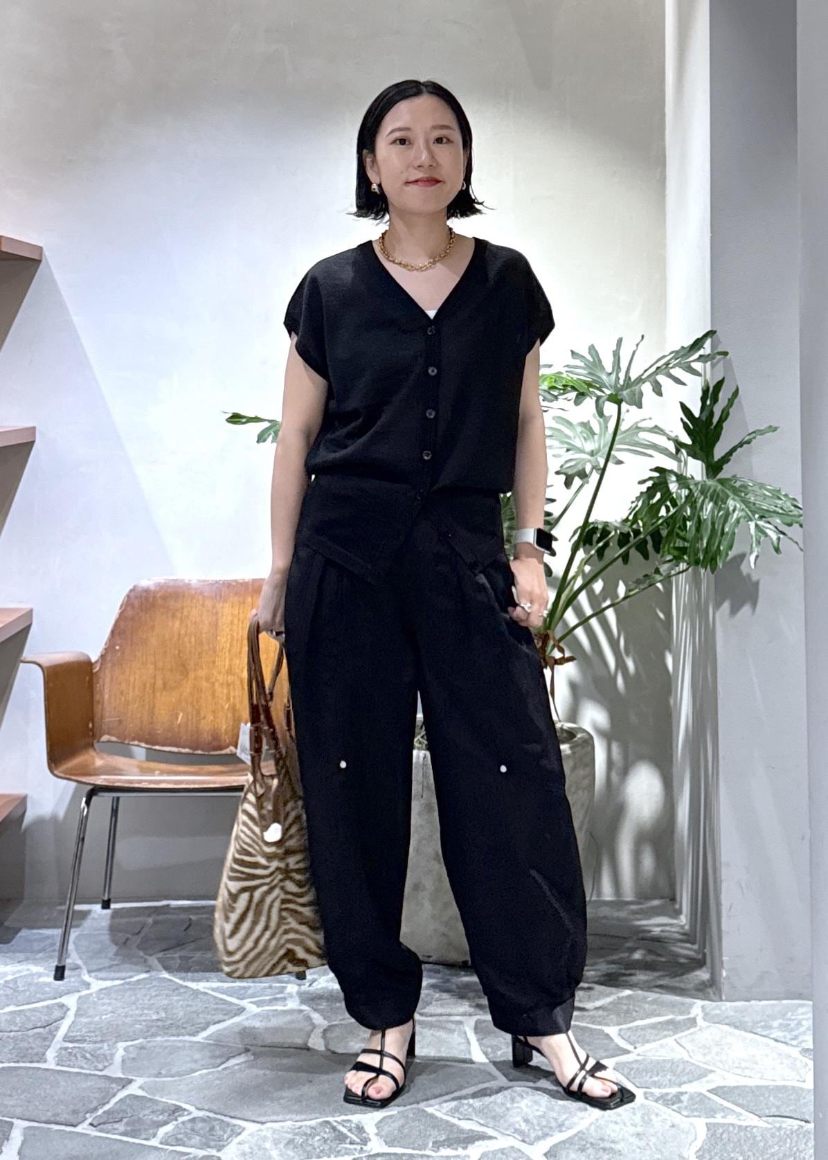 SALON adam et rope'☆リネンニットベスト2WAYカーディガン SALON adam et rope' | リネンニットベスト2WAYカーディガン[ドライ