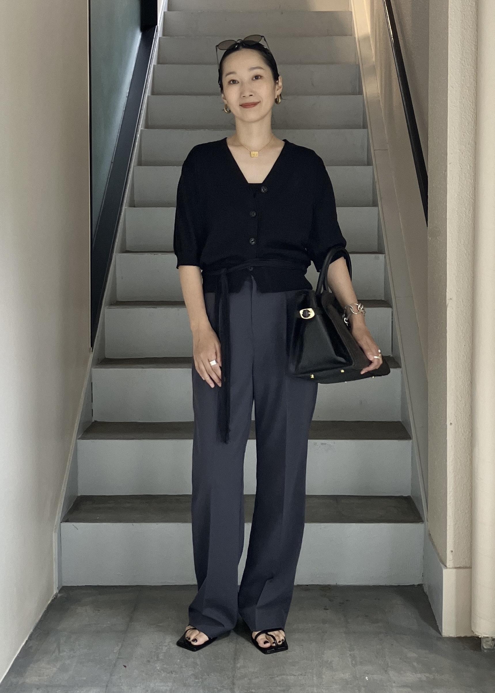 ADAM ET ROPE' | ドロストヘムカーディガン | Rakuten Fashion(楽天