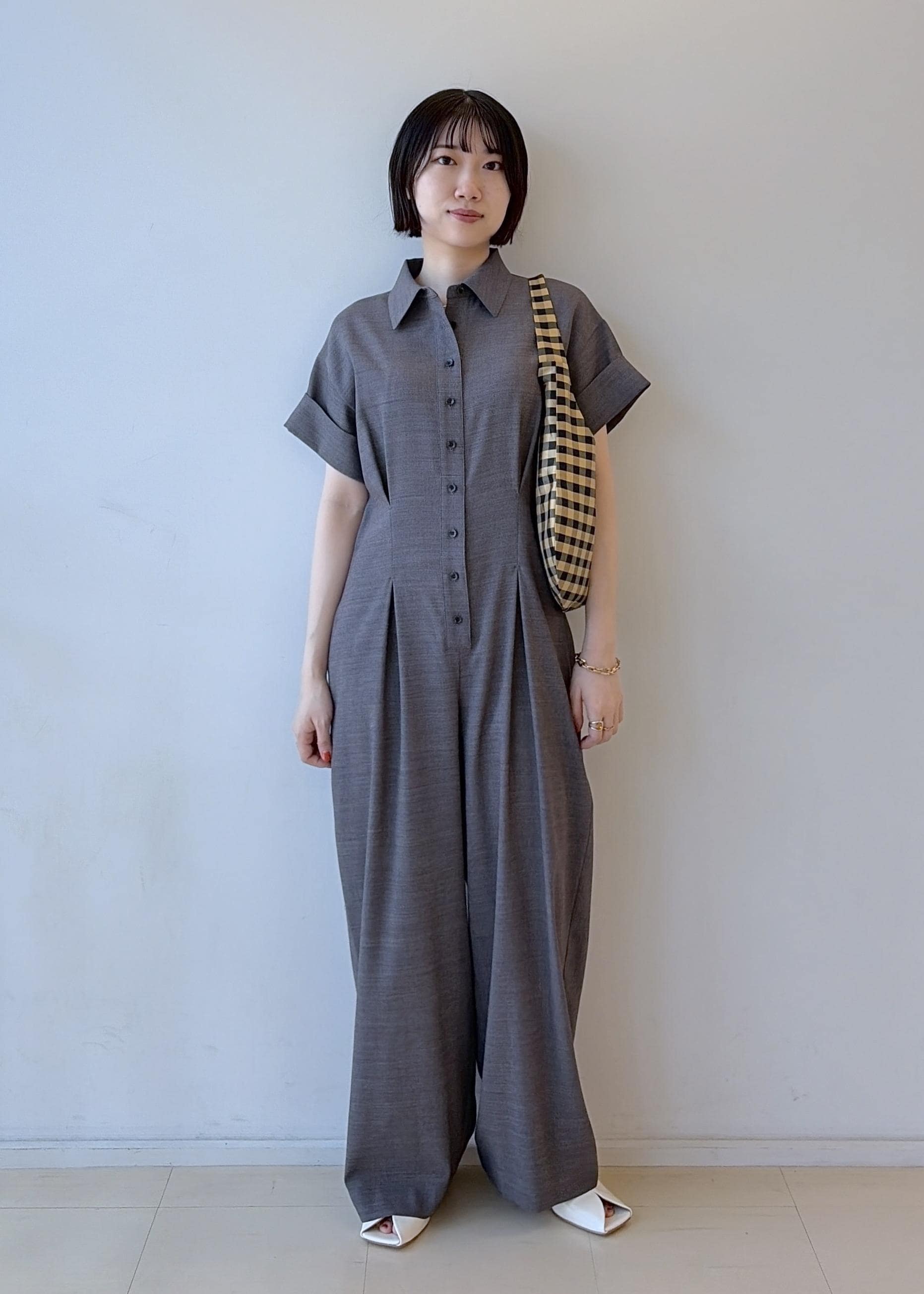 ADAM ET ROPE' | シャツロンパース | Rakuten Fashion(楽天