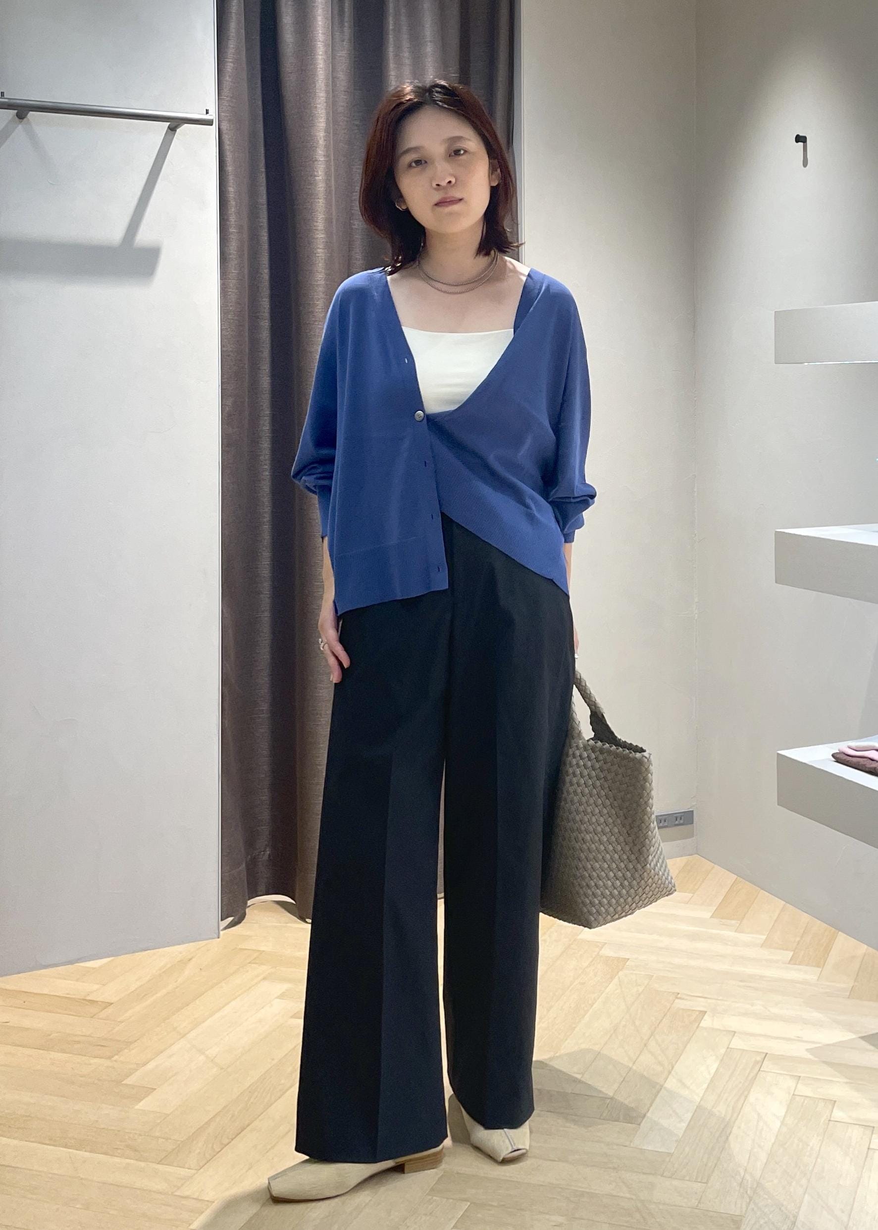 SALON adam et rope' | コットンライクスタイルアップパンツ | Rakuten
