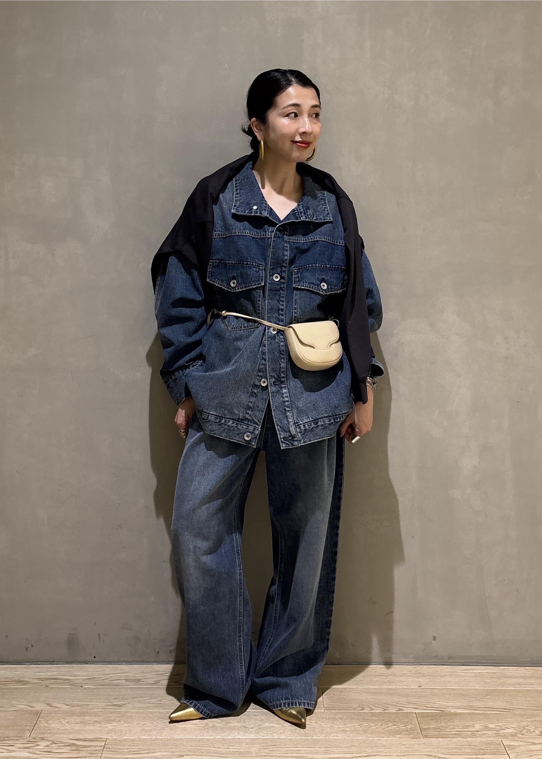 ADAM ET ROPE' | 【WEB限定】・【定番】スタンドネックデニム