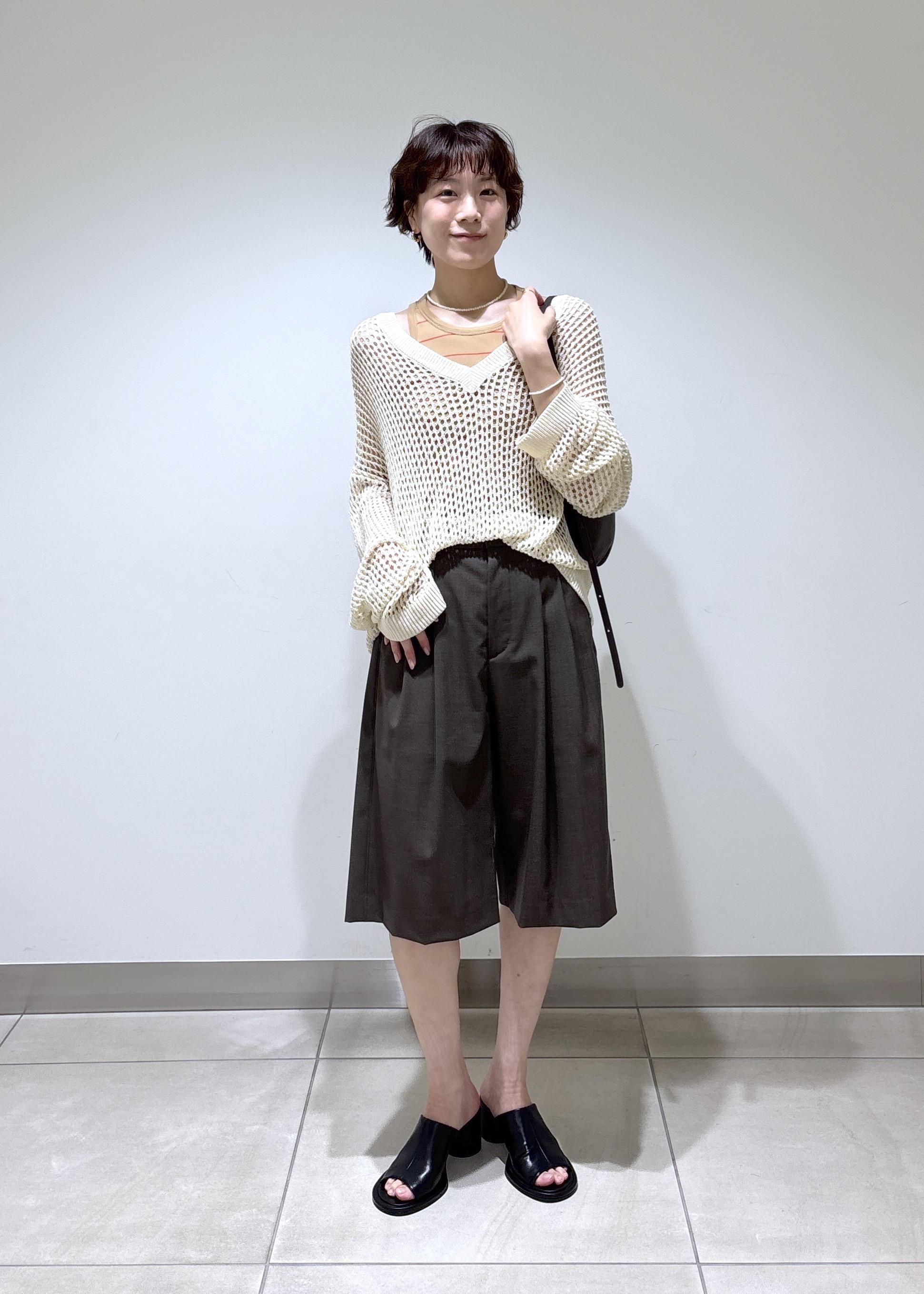 ADAM ET ROPE' | 【サステナブル】アジャストハーフパンツ | Rakuten