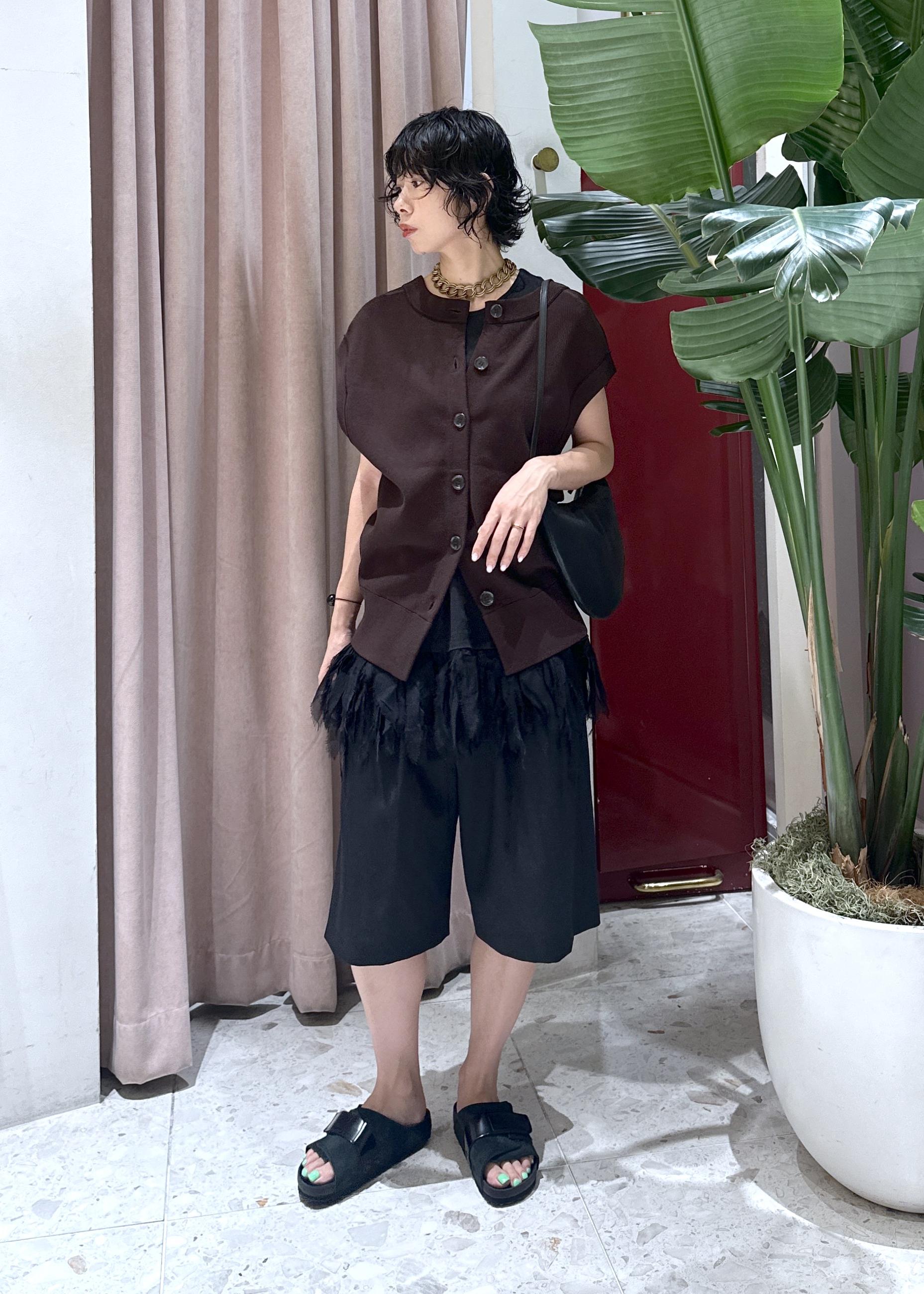 ADAM ET ROPE' | 【サステナブル】アジャストハーフパンツ | Rakuten