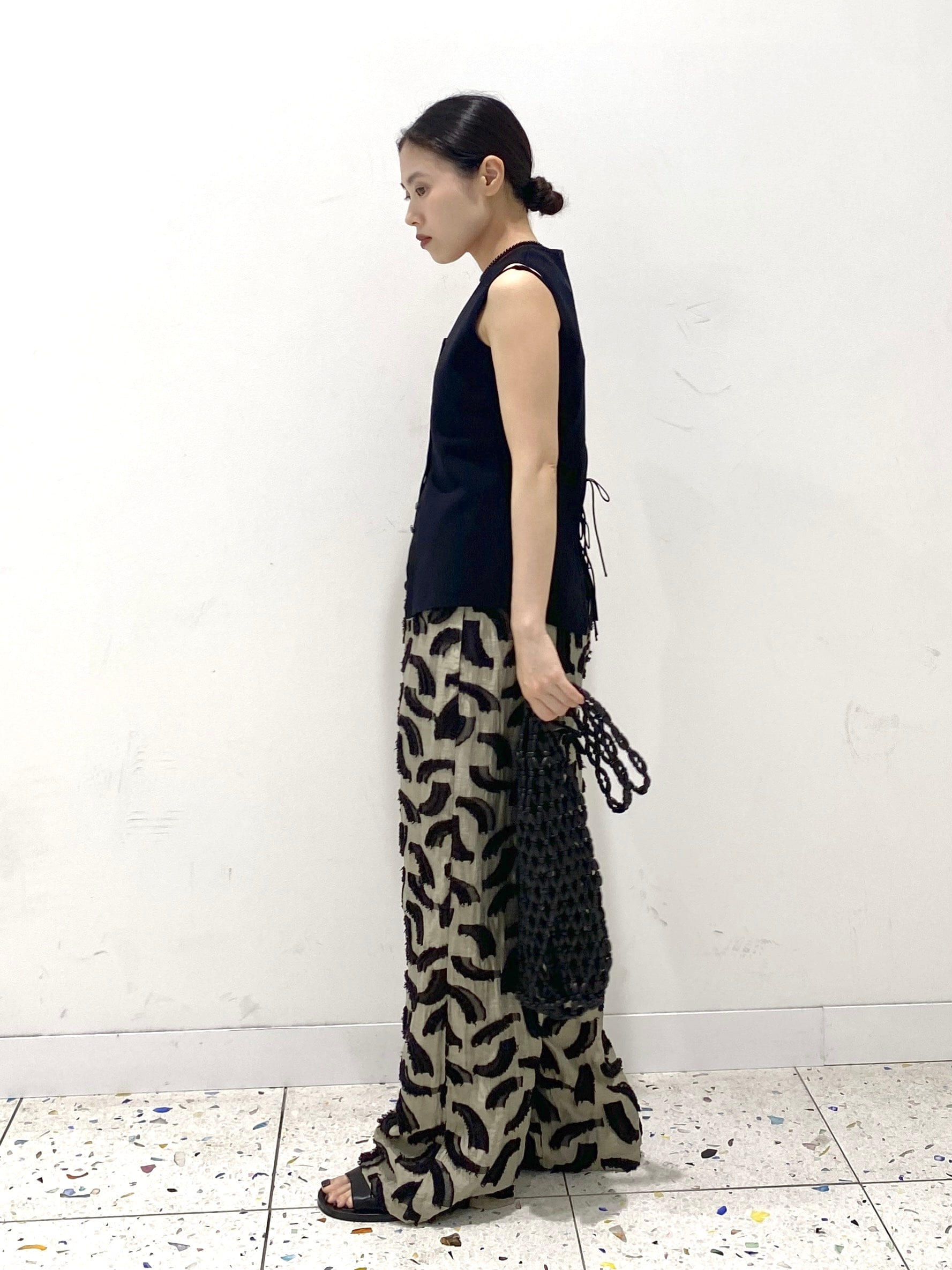 ADAM ET ROPE' | ジャガードイージーパンツ | Rakuten Fashion(楽天