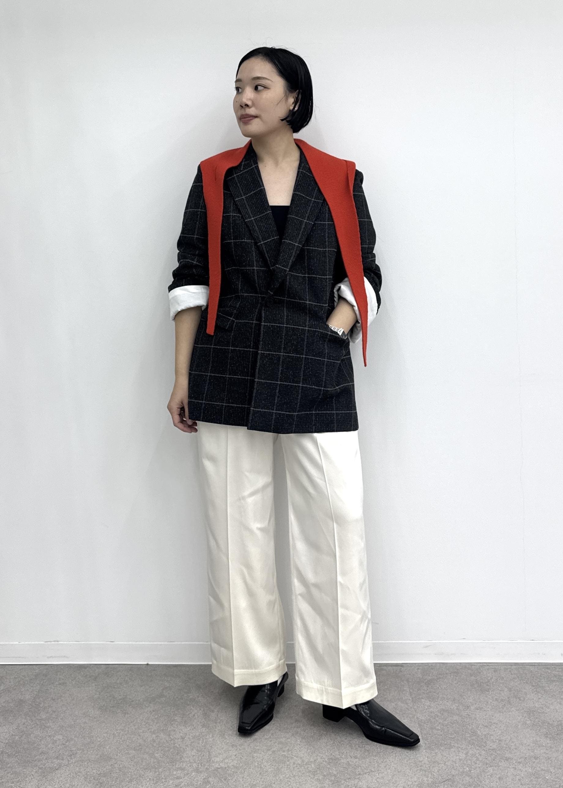 ADAM ET ROPE' | ダブルブレストチェックジャケット | Rakuten Fashion