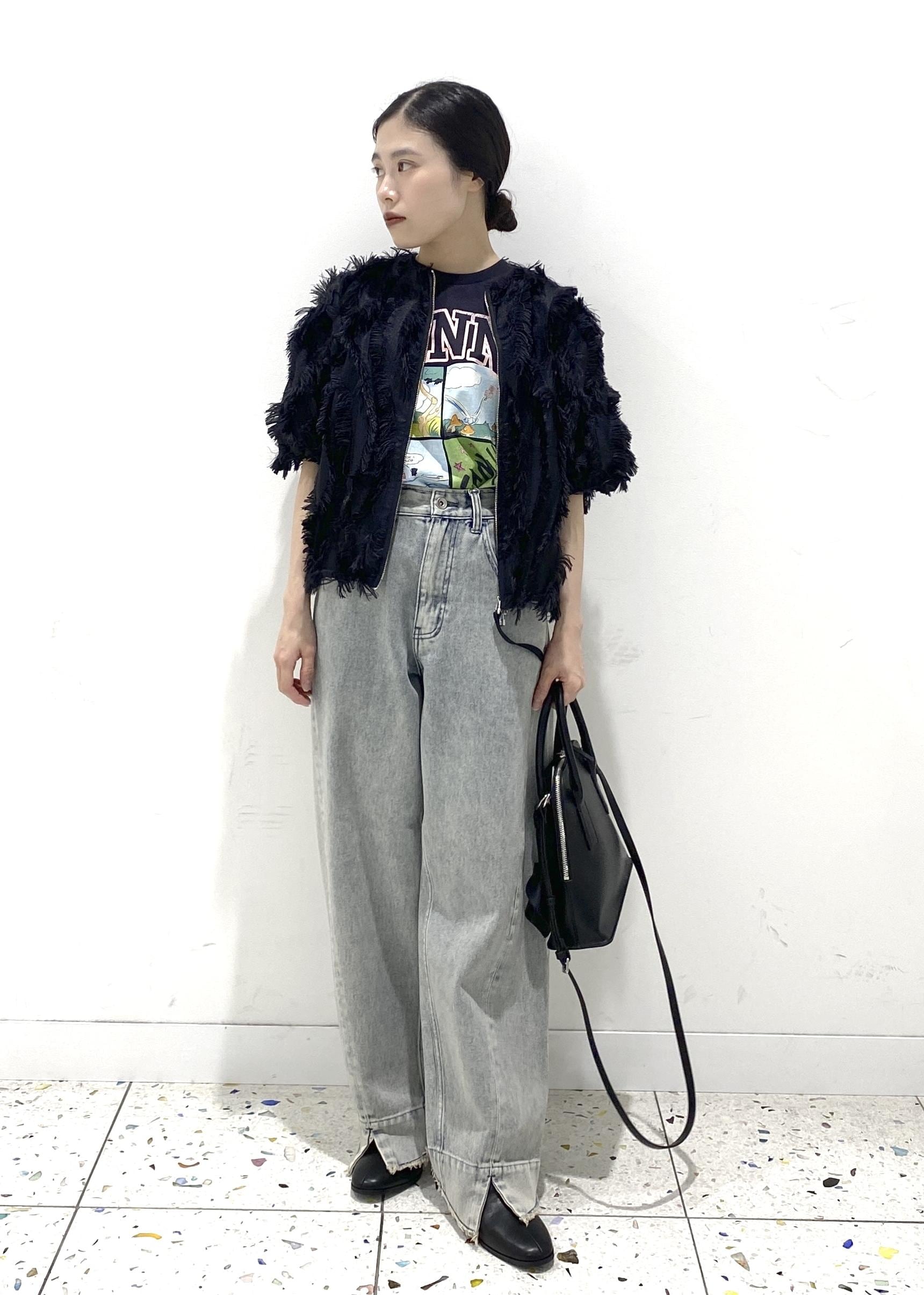 ADAM ET ROPE' | アンティークフリンジJQブラウス | Rakuten Fashion