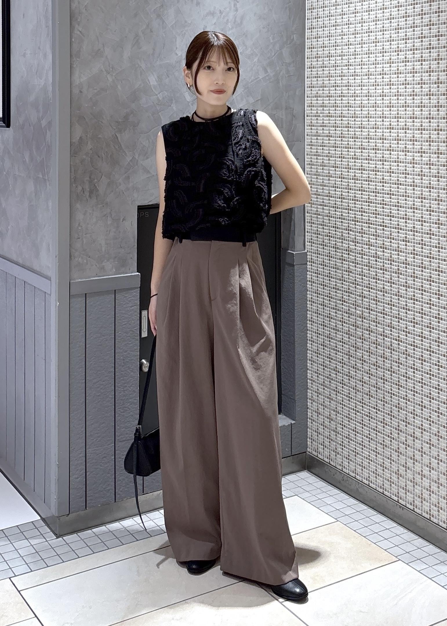 ADAM ET ROPE' | ジャガードタンクブラウス | Rakuten Fashion(楽天