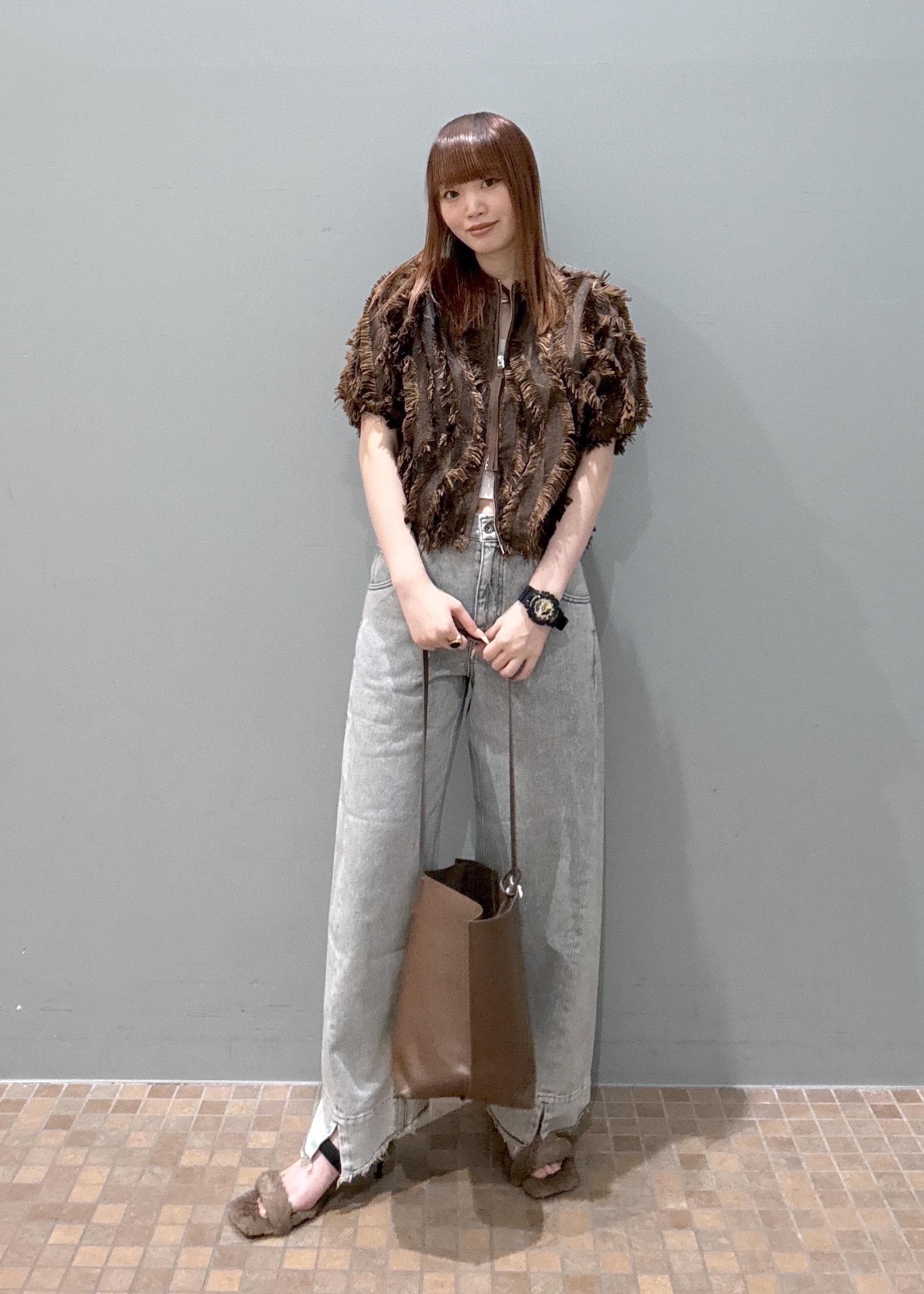 ADAM ET ROPE' | アンティークフリンジJQブラウス | Rakuten Fashion