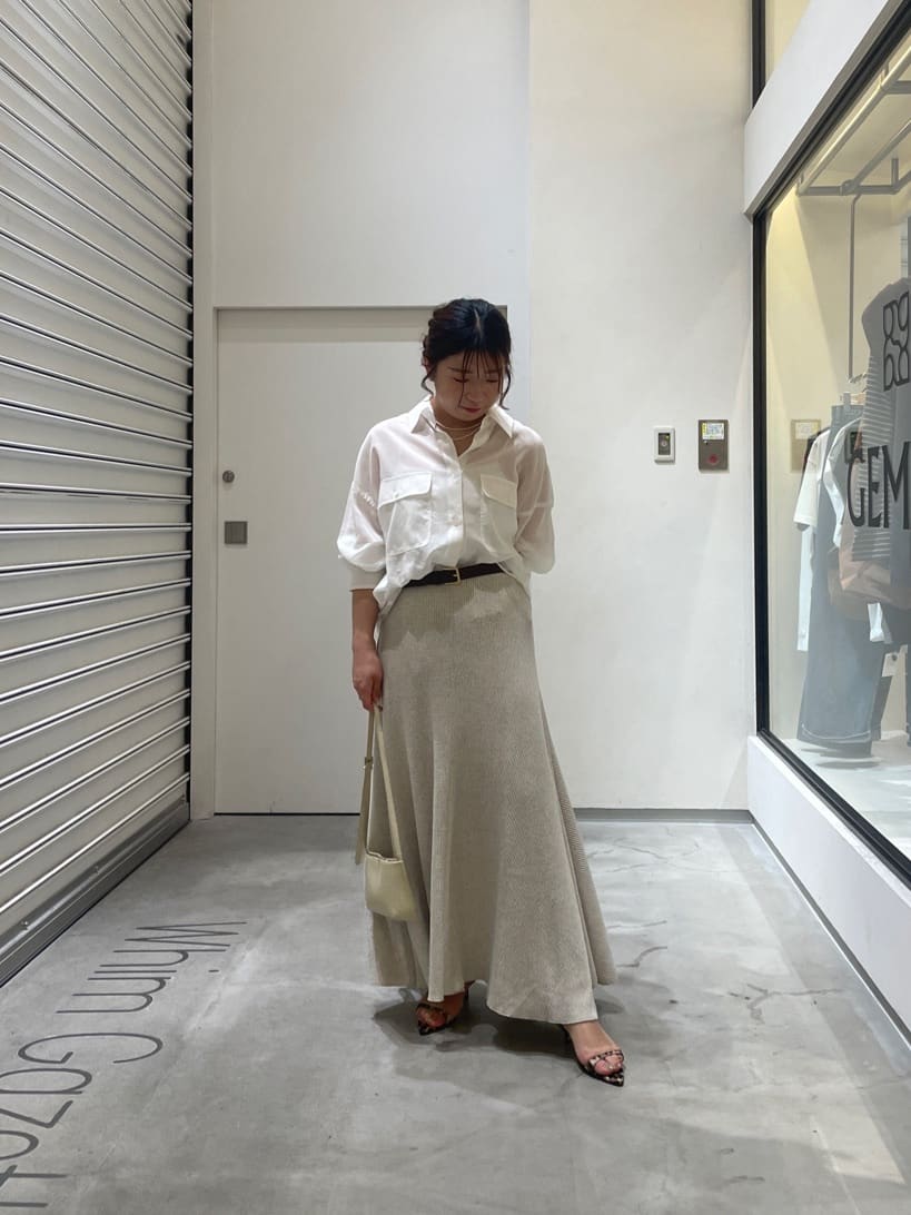 Whim Gazette | ワッフルフレアスカート | Rakuten Fashion(楽天