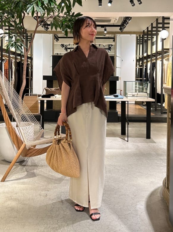 GALLARDAGALANTE | ハーフスリーブウエストシェイプシャツ | Rakuten