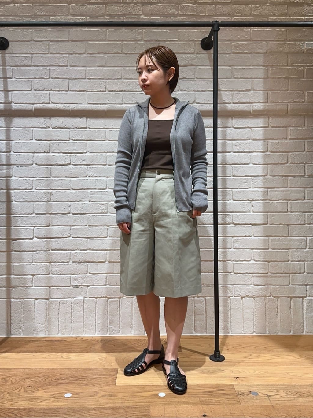 新品未使用　タグ付き　Steven Alanコットン アサ ハーフパンツ 新品未使用 タグ付き Steven Alanコットン アサ ハーフパンツ J7455858