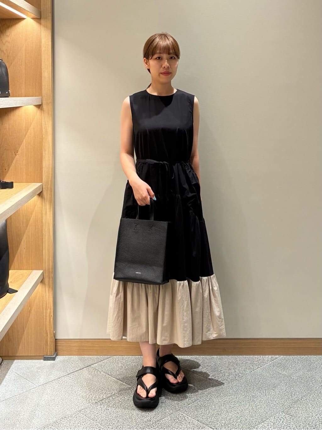UNITED ARROWS | ポケット ティアード マキシ ワンピース | Rakuten