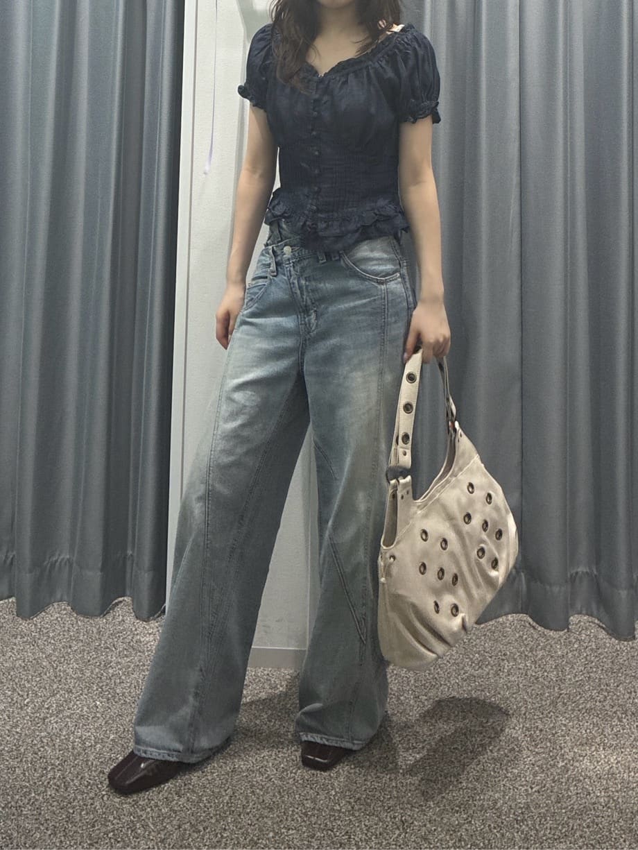 SLY | PUFF SLEEVES WOVEN トップス | Rakuten Fashion(楽天
