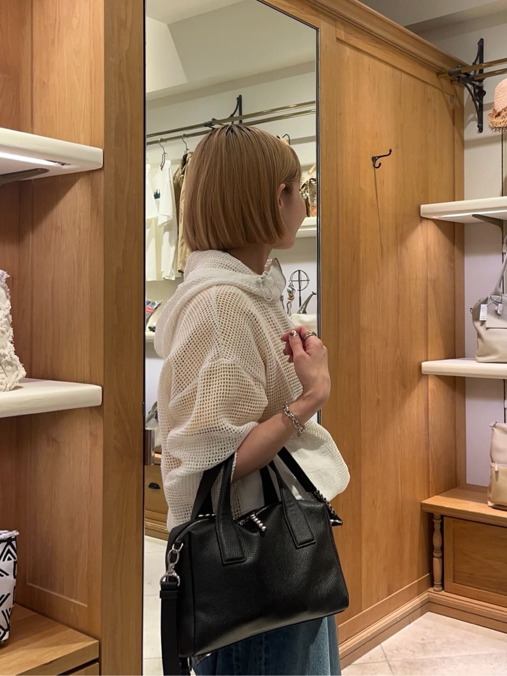 ear PAPILLONNER | スタッズボストンバッグ | Rakuten Fashion(楽天