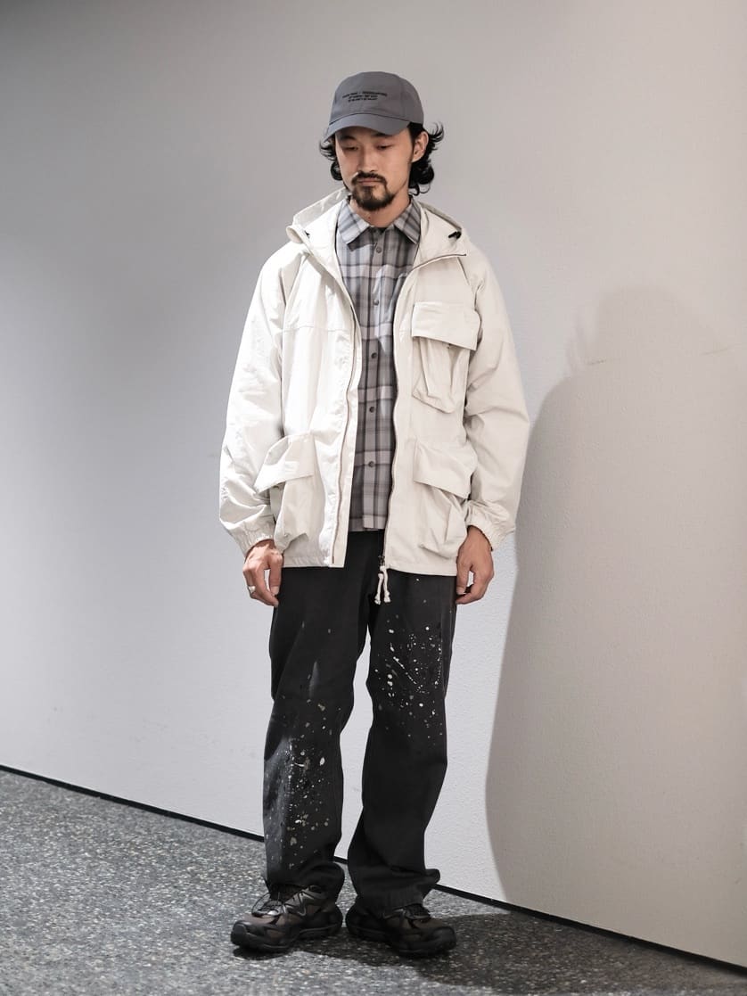 Snow PeakのHQ Topographic Trucker Capを使ったコーディネートを紹介します。｜Rakuten Fashion(楽天ファッション／旧楽天ブランドアベニュー)7375492