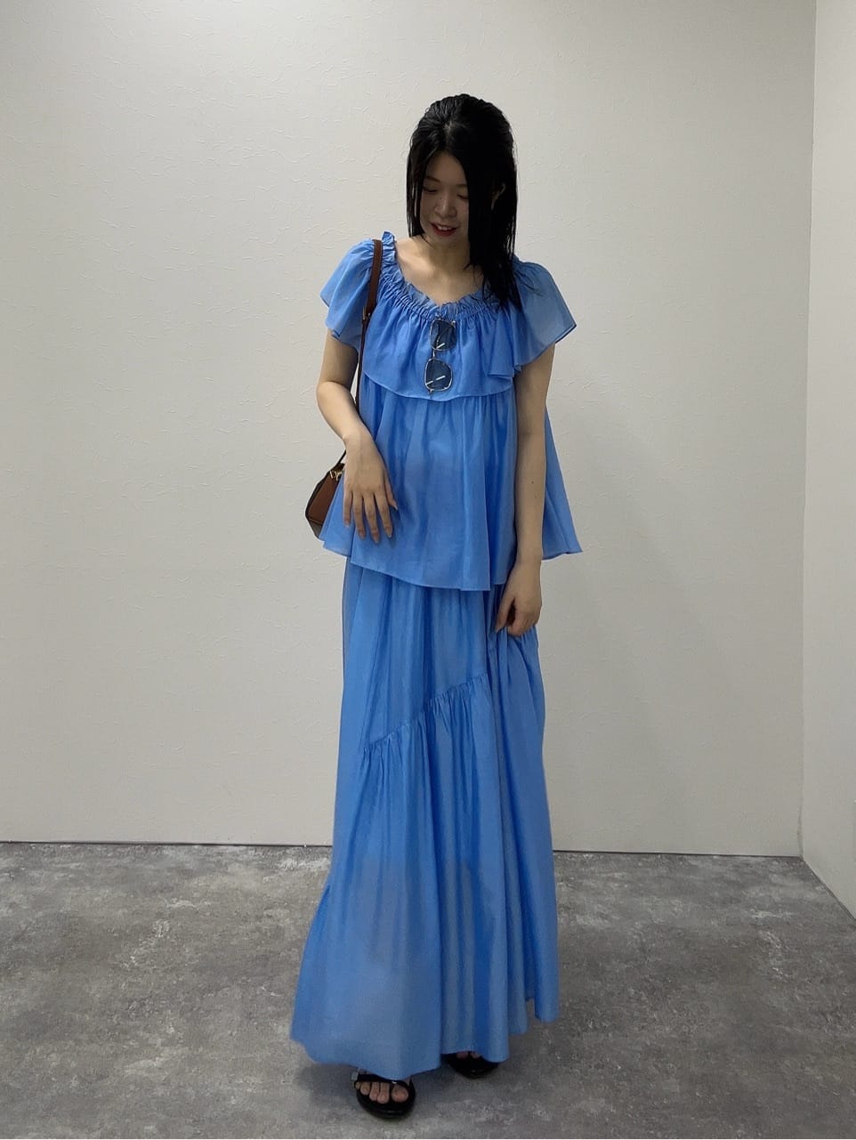 NOLLEY'S | 《手洗い可能》サテン×ベア天2WAYタンクトップ | Rakuten