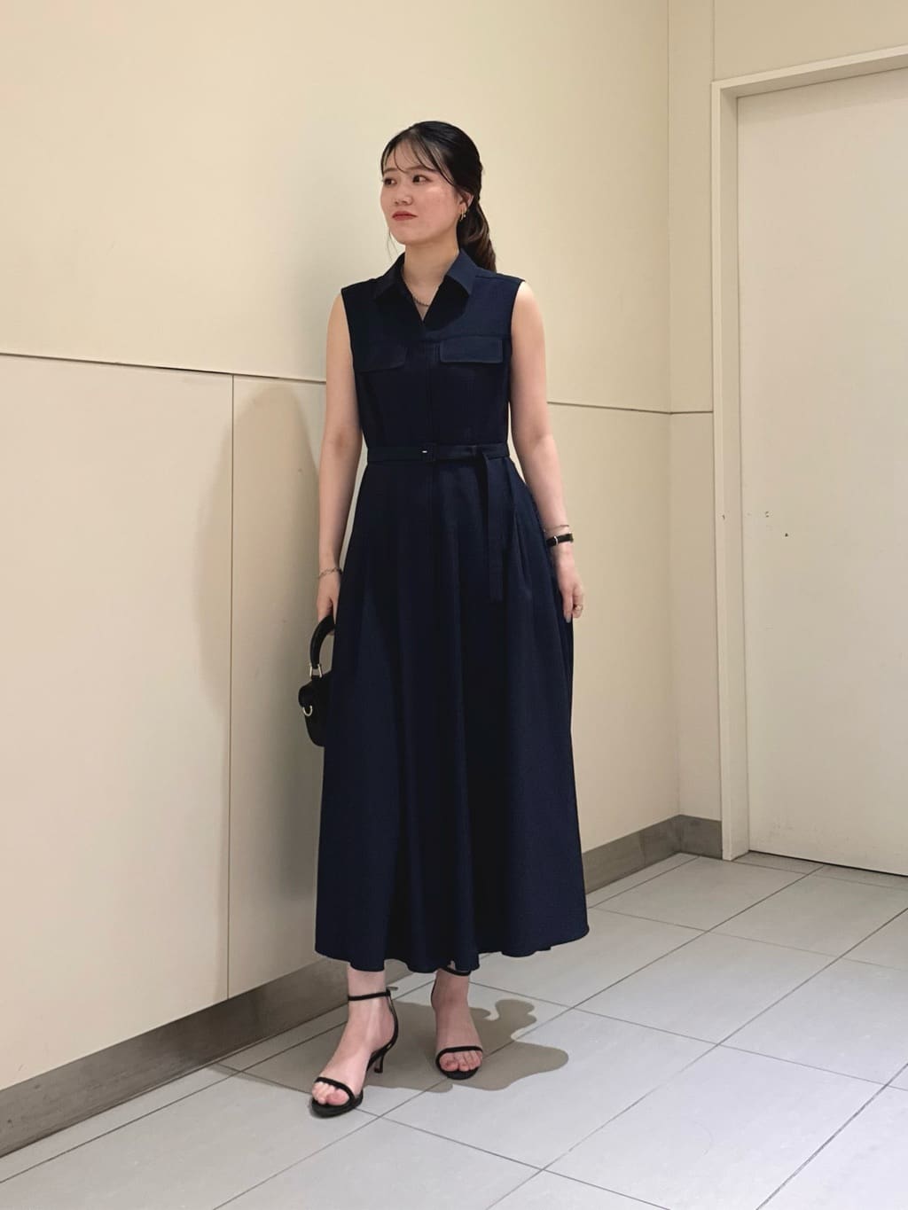allureville | サッカーストライプノースリワンピース | Rakuten