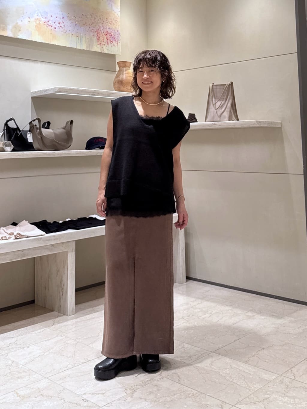 GALLARDAGALANTE | サイドスリットニット | Rakuten Fashion(楽天