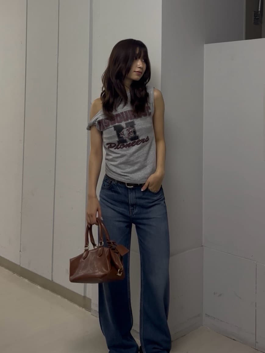 値下げ依頼者 完売品TENCEL DENIM ストレート24インチ MOUSSY | TENCEL
