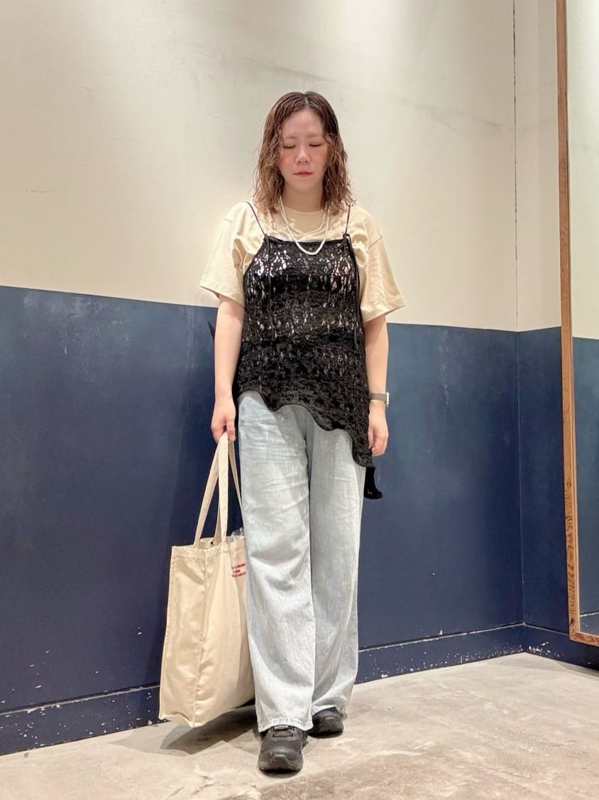 CIAOPANIC TYPYの【willow】アシメレースヘムラインキャミチュニックを 