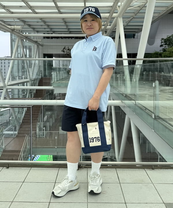 BEAMS GOLF | ORANGE LABEL / 袖リブ ボーダー ポロシャツ(吸水速乾