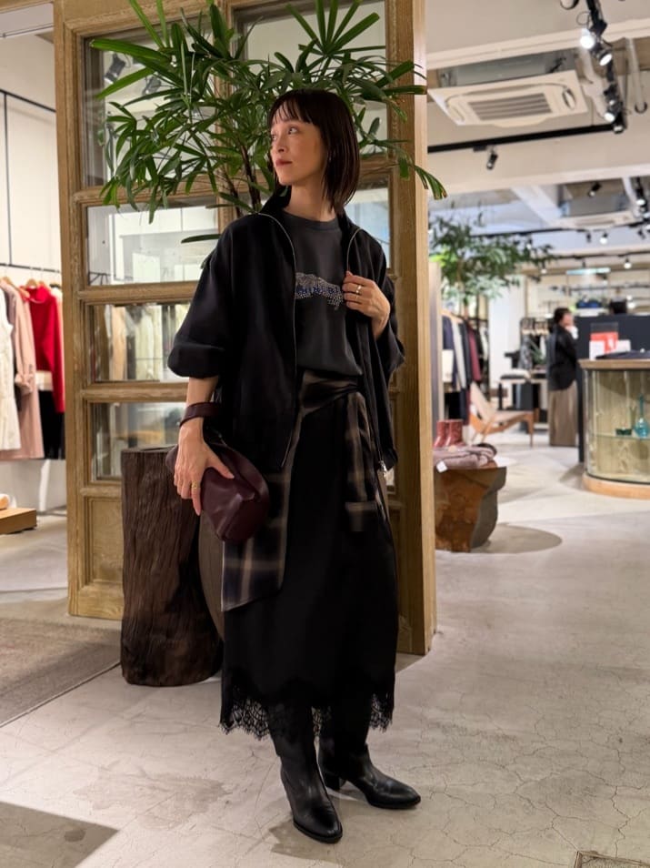 GALLARDAGALANTEのオンブレチェックシャツを使ったコーディネートを紹介します。｜Rakuten Fashion(楽天ファッション／旧楽天ブランドアベニュー)7380522