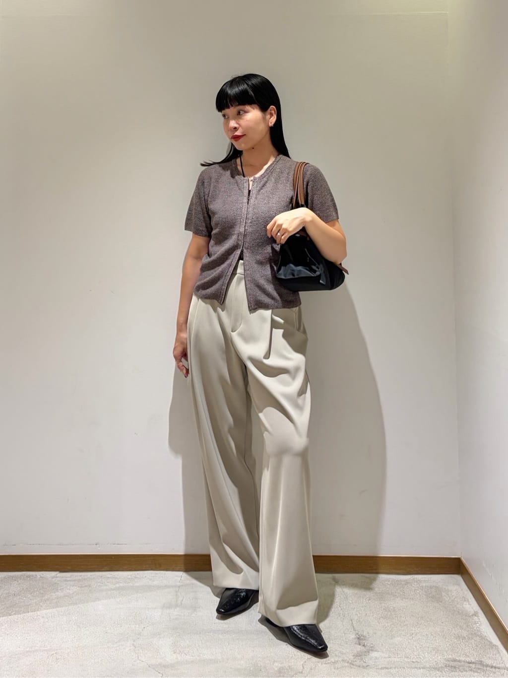 BEAUTY&YOUTH UNITED ARROWS | コットン ジップ クルーネック