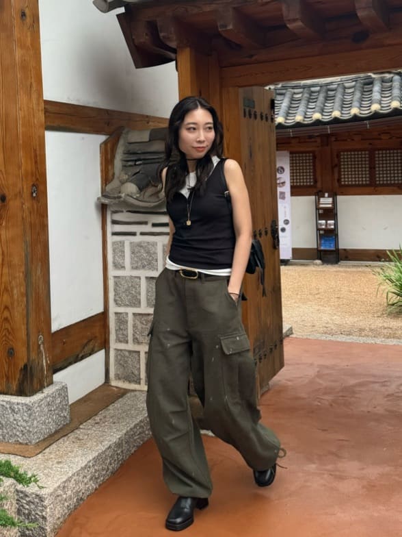 GALLARDAGALANTEのアメスリタンクを使ったコーディネートを紹介します。｜Rakuten Fashion(楽天ファッション／旧楽天ブランドアベニュー)7380758