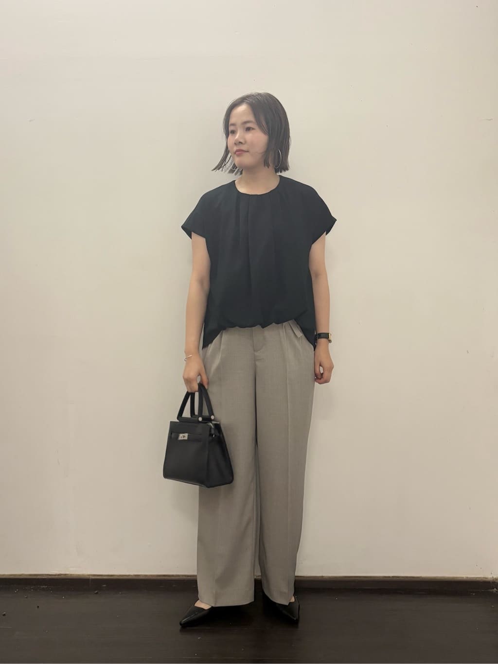 UNITED ARROWS LTD. OUTLET | リネンライク ギャザー フレンチスリーブ