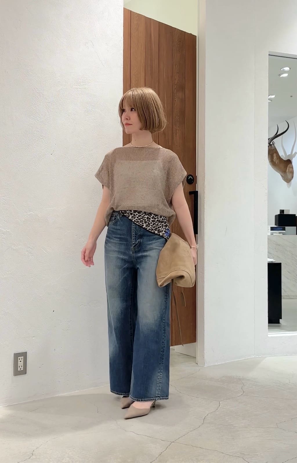 Whim Gazette | ボートネックフレンチスリーブプルオーバー | Rakuten