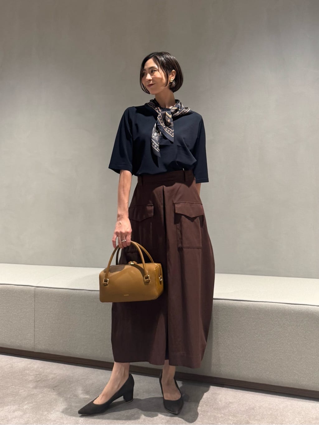 UNITED ARROWS | ポインテッドトゥ チャンキーパンプス | Rakuten