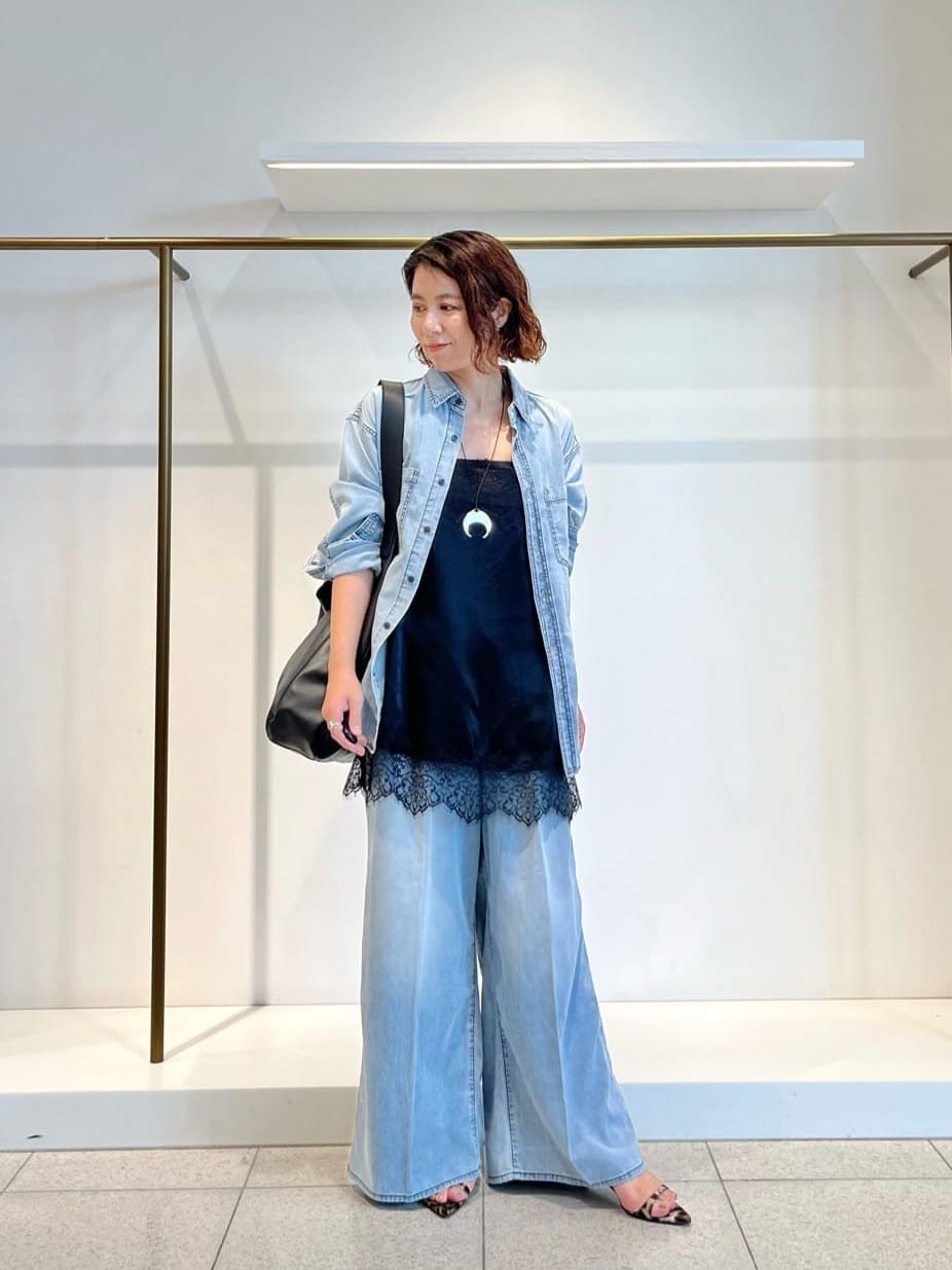 Whim Gazette | サテンレースキャミソール | Rakuten Fashion(楽天