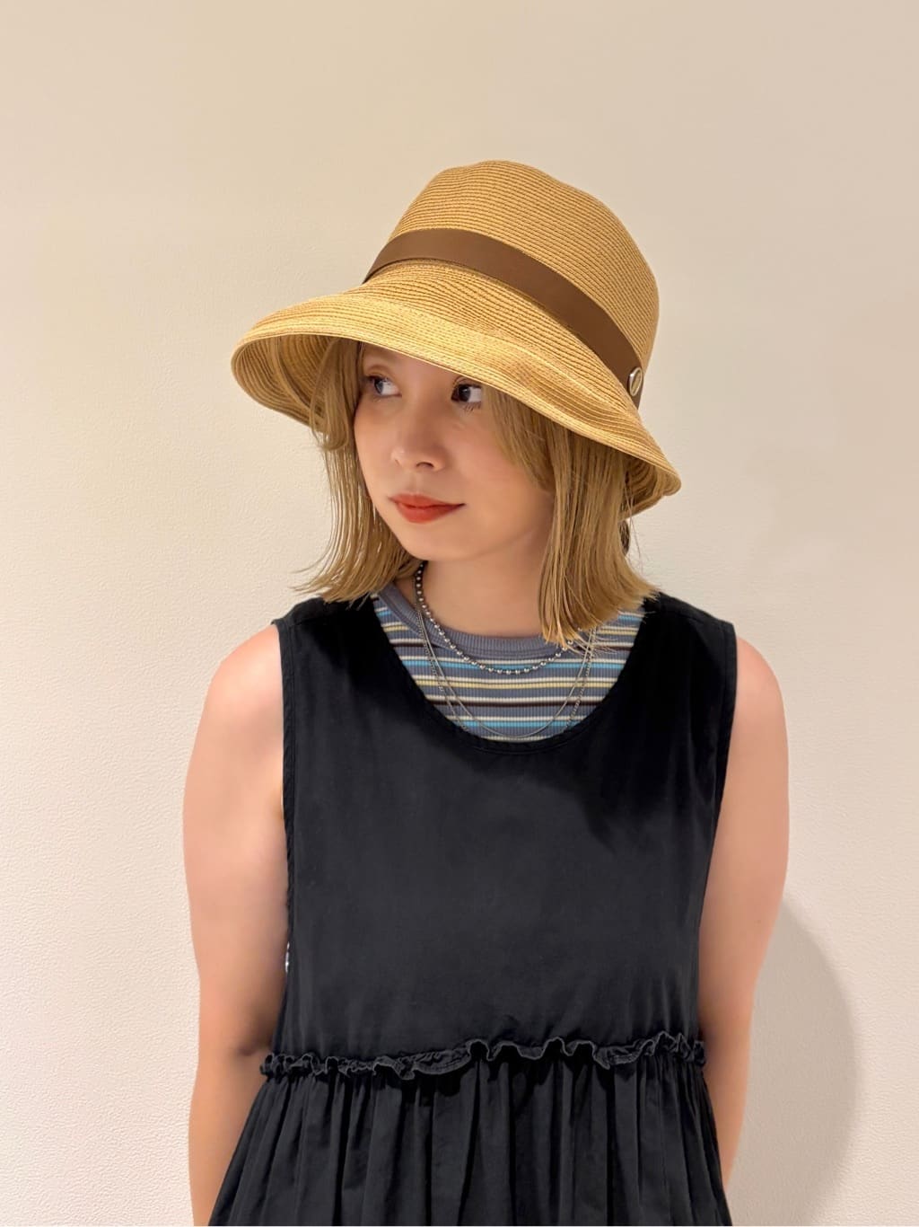OVERRIDE | Chapeau d' O Si Braid Edge Up Cloche / シャポードオー