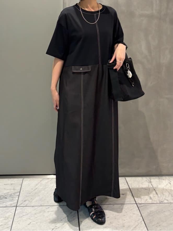 ear PAPILLONNER | 切替Tシャツワンピース【SUM1 STYLE】 | Rakuten