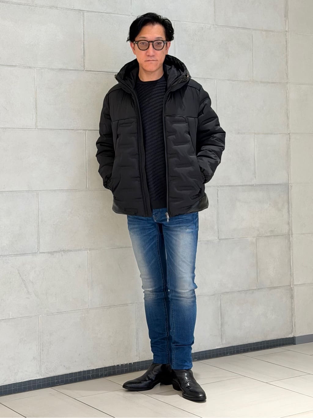 5351POUR LES HOMMES | メタリック スキニー デニムパンツ | Rakuten