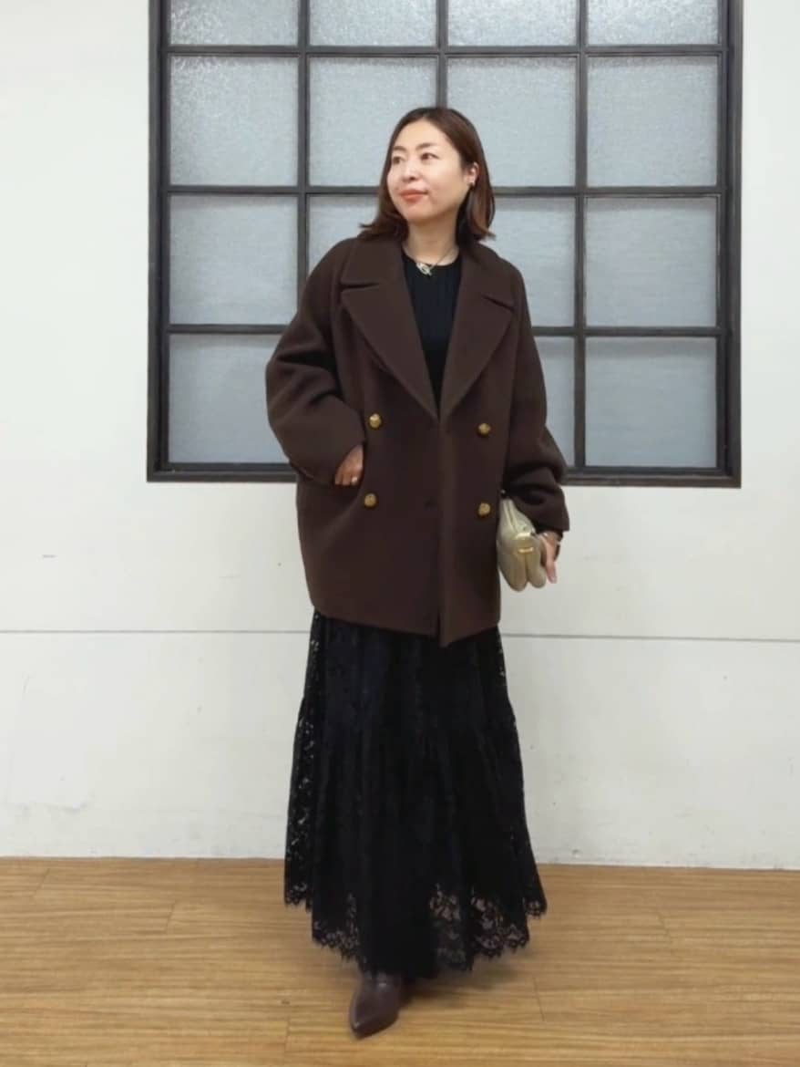 RIVE DROITE | 【2サイズ展開】ティアードレーススカート | Rakuten