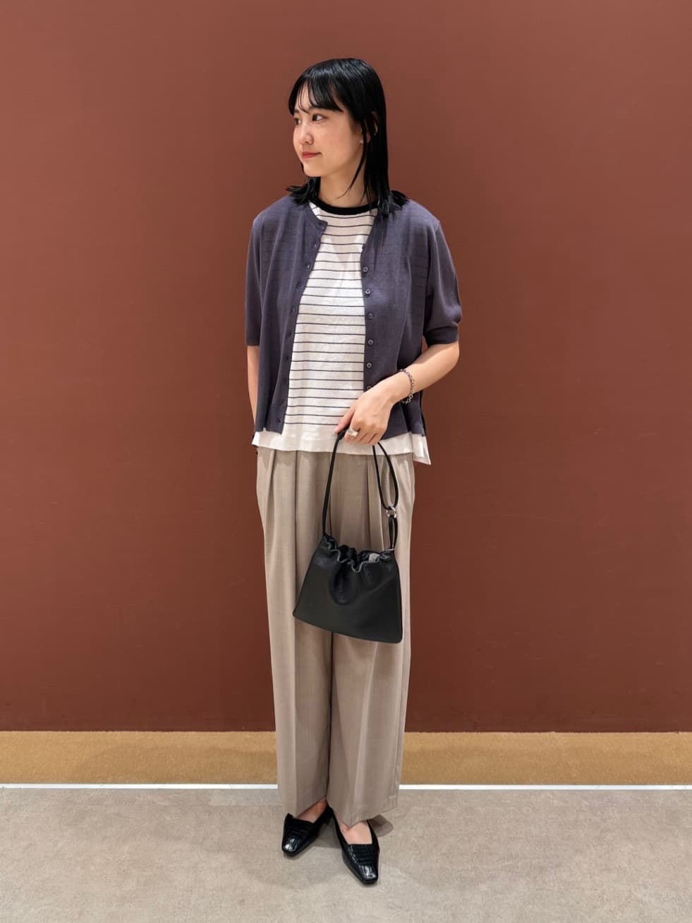 UNITED ARROWS LTD. OUTLET | シボレザー 巾着バッグ <A DAY IN THE