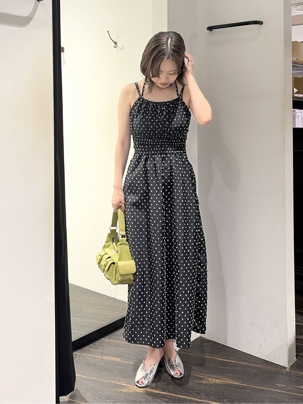 moussy | POLKA DOT CAMI ドレス | Rakuten Fashion(楽天ファッション